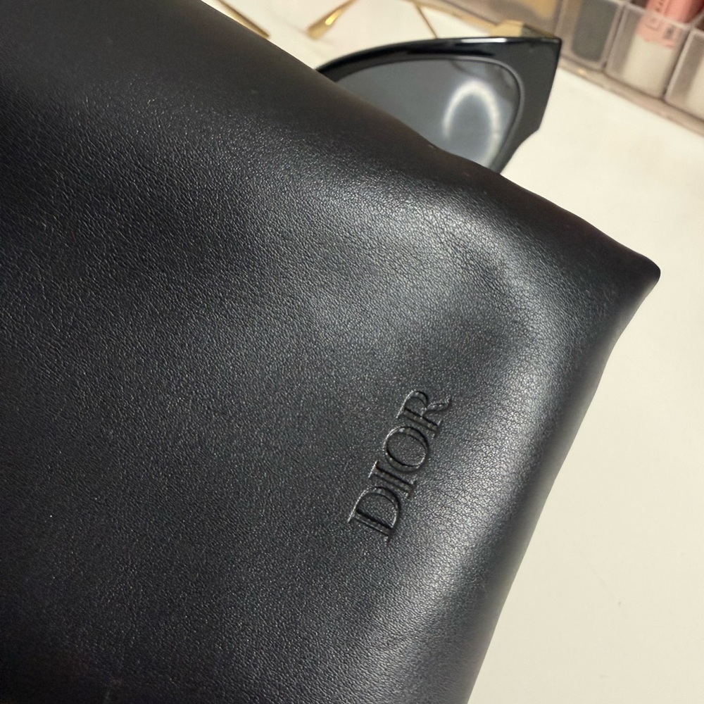 Dior Black Rectangular Sunglasses - image 5